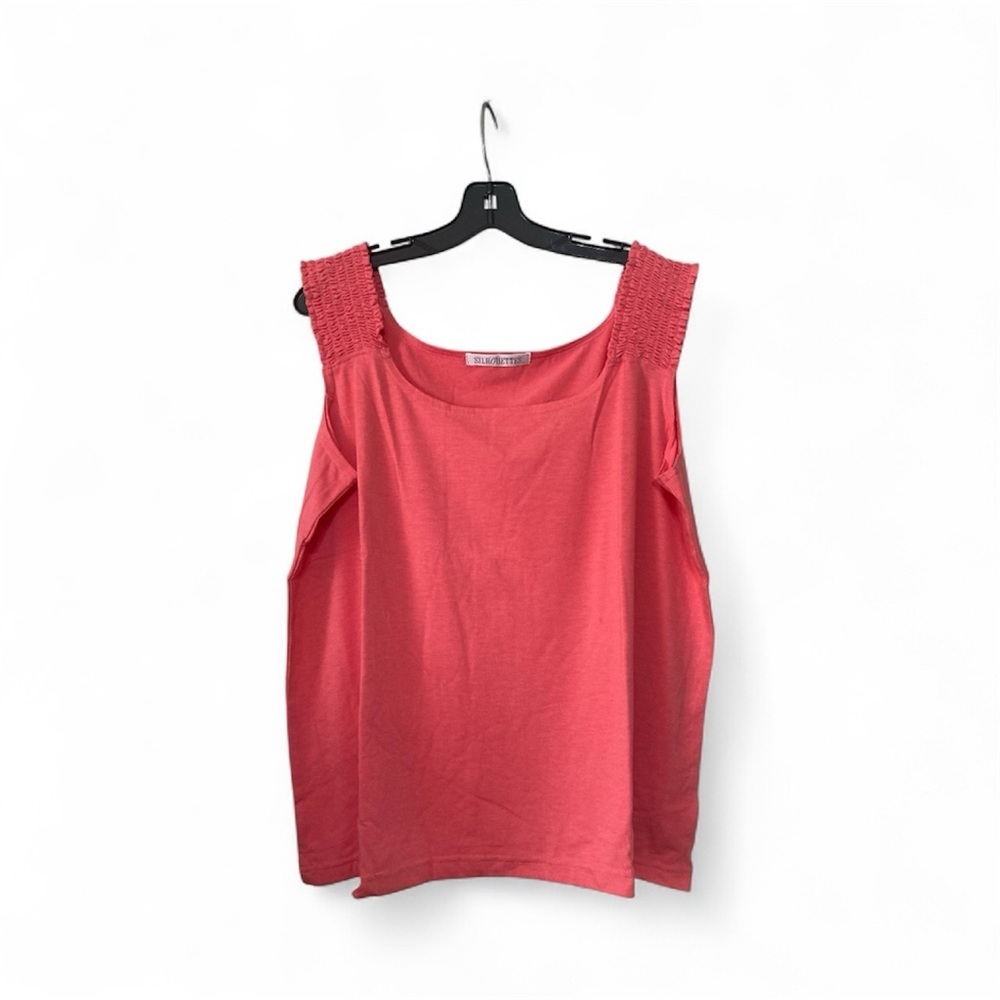 Coral Sleeveless Tank Top